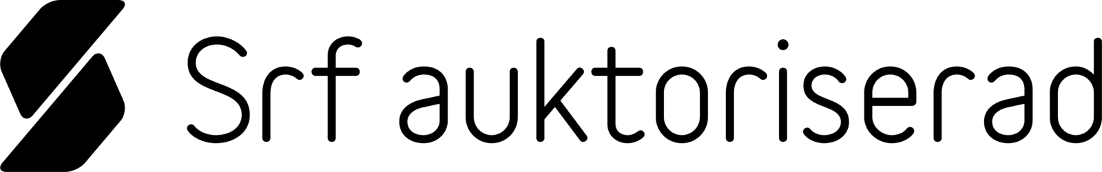 SRF Autoriserad logo